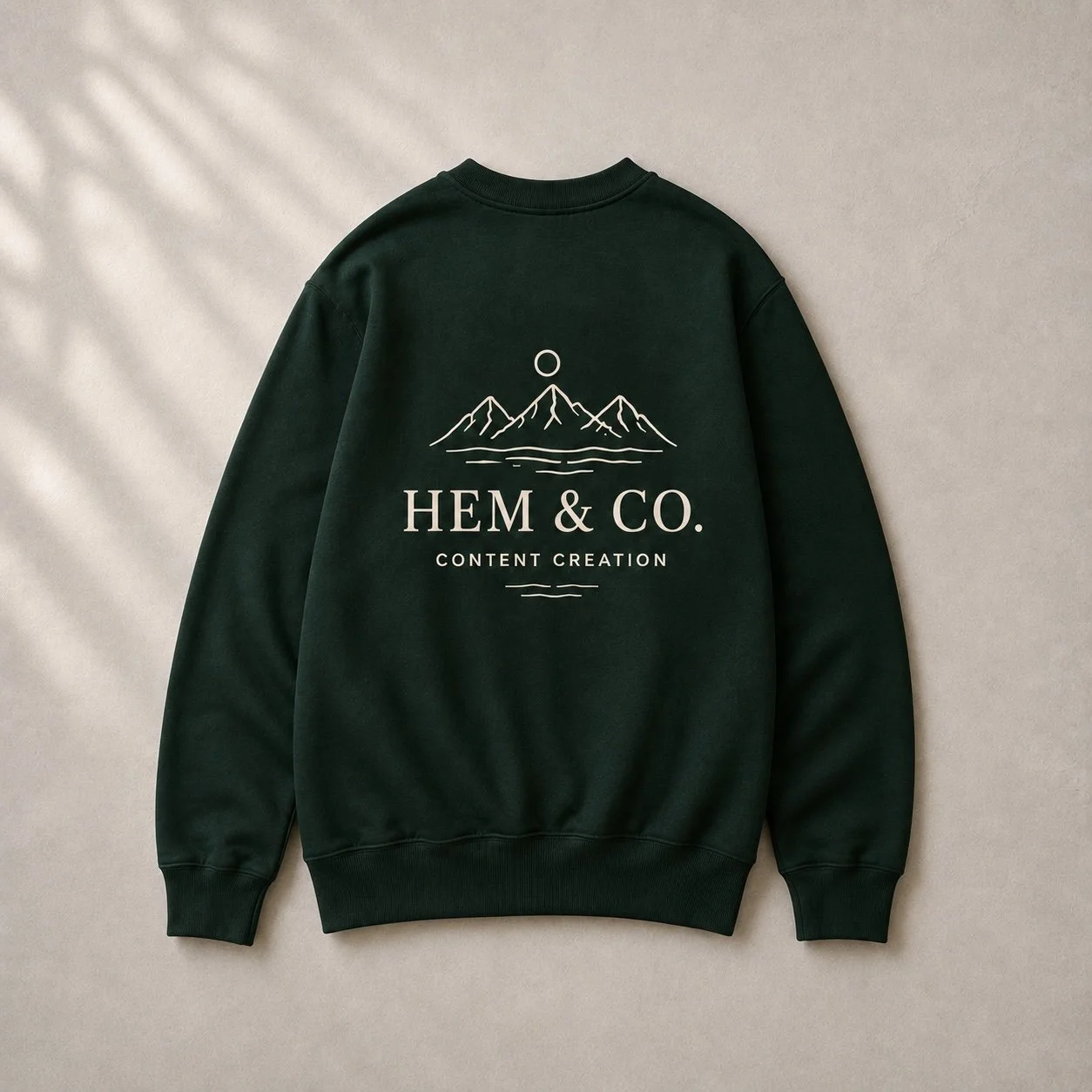 The Evergreen Crewneck