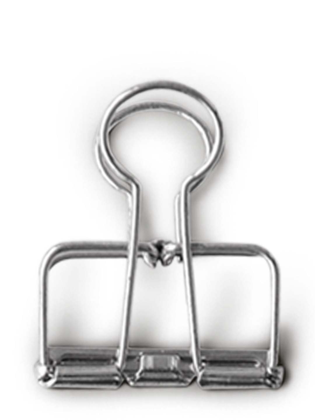 A metal rat trap with a spring mechanism and an open snap door against a black background.