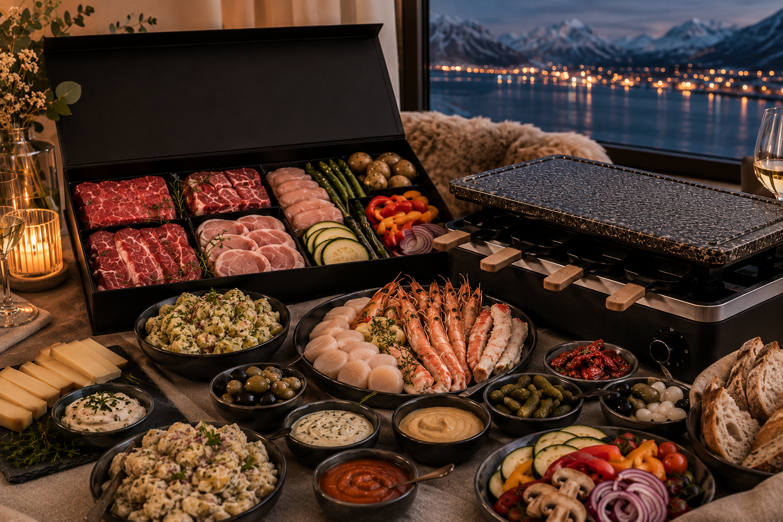 THE LAND & SEA GOURMET BOX