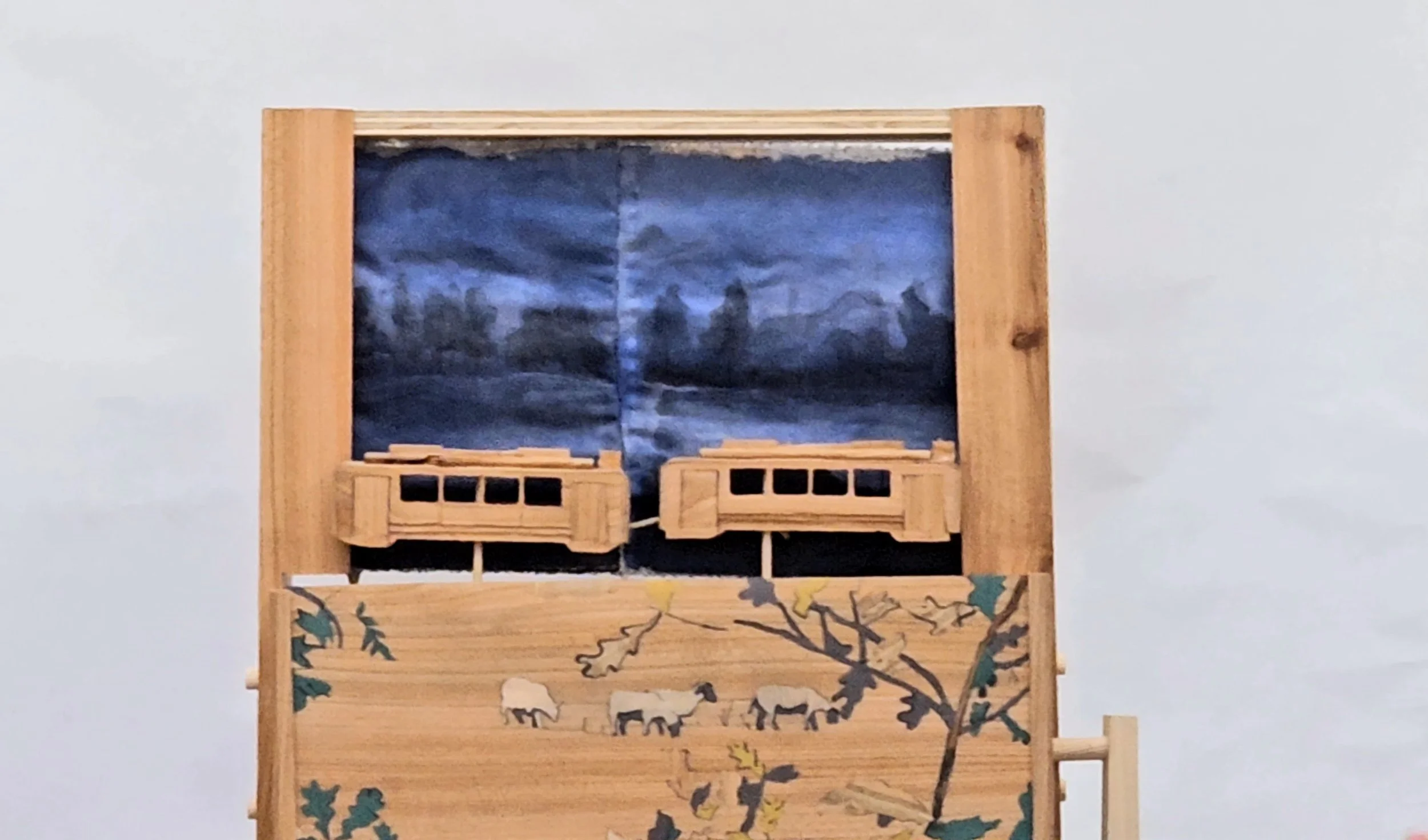 Mechanical train piece