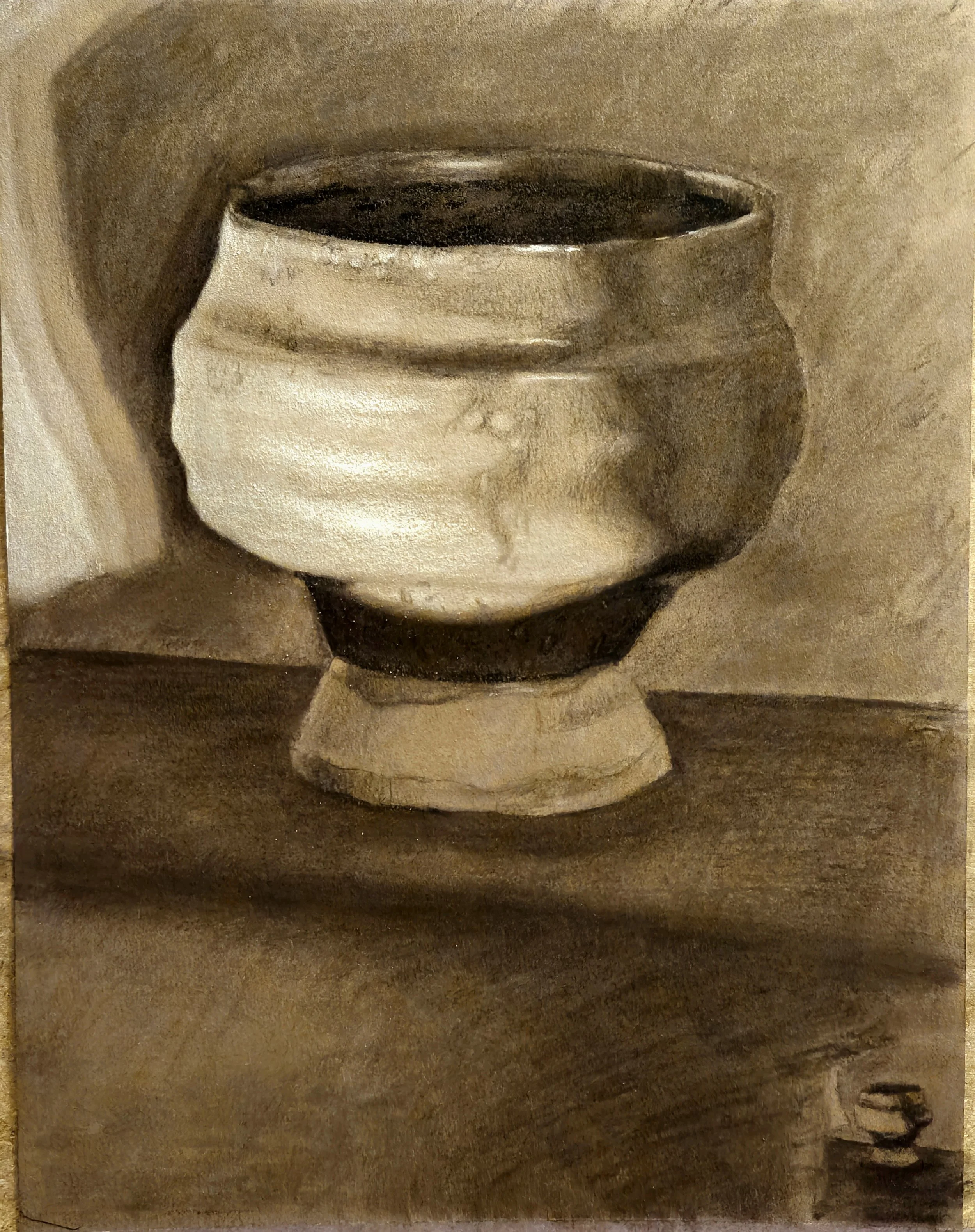 Ceramic still-life