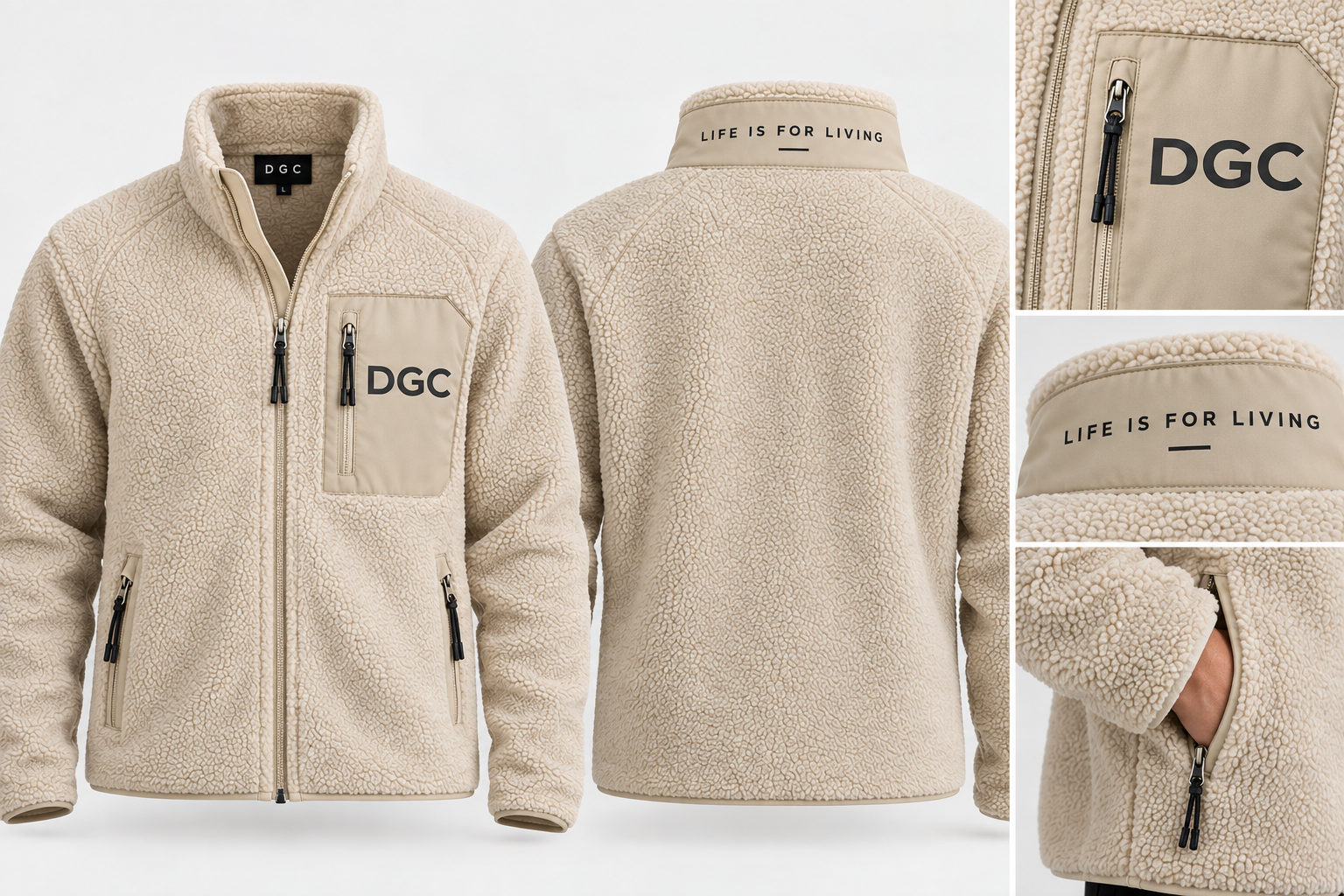 DGC Lifestyle Fury Sherpa Jacket (04042)