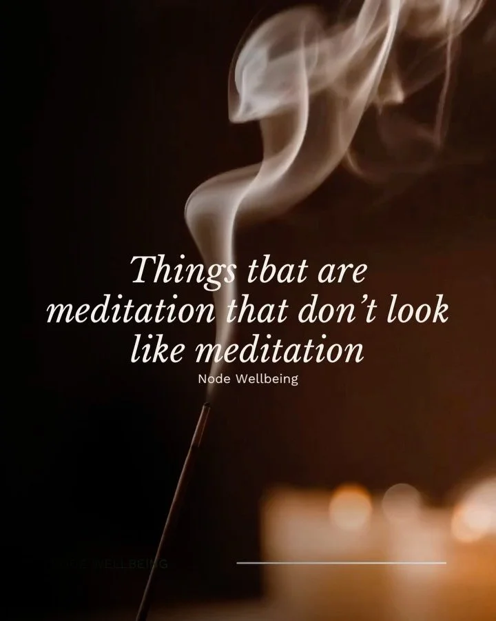 Meditation doesn&rsquo;t always look like sitting still with your eyes closed.

Sometimes it&rsquo;s lying on the floor, humming in the car, or standing at the sink with warm water on your hands.

Swipe for 6 practices you might already be doing, and
