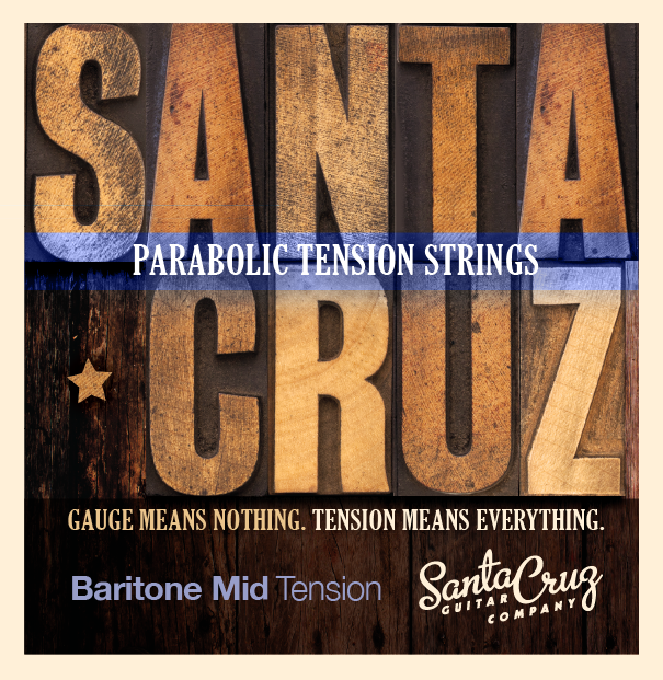 Santa Cruz Baritone Mid Tension Strings