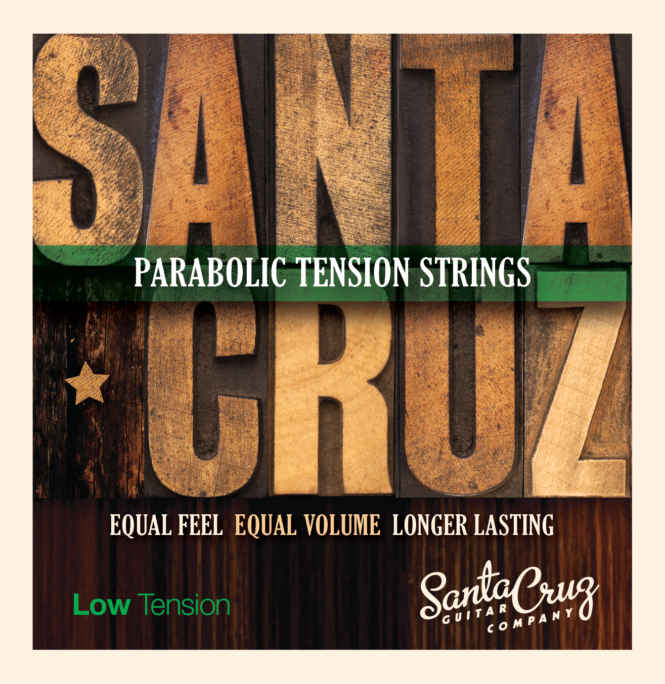 Santa Cruz Low Tension Strings