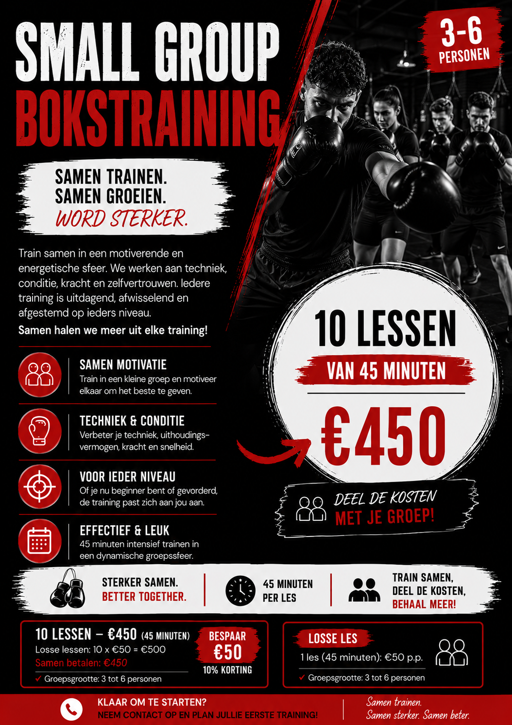 Small group training pakket 2