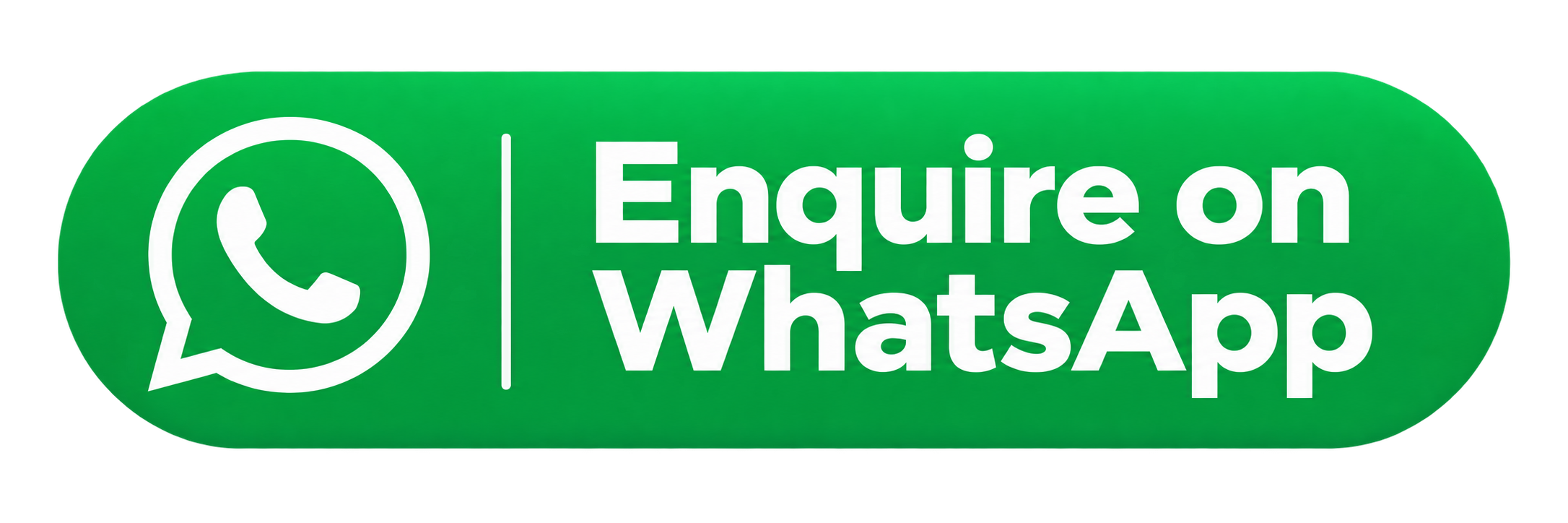 Green button with WhatsApp logo and the text 'Enquire on WhatsApp'.