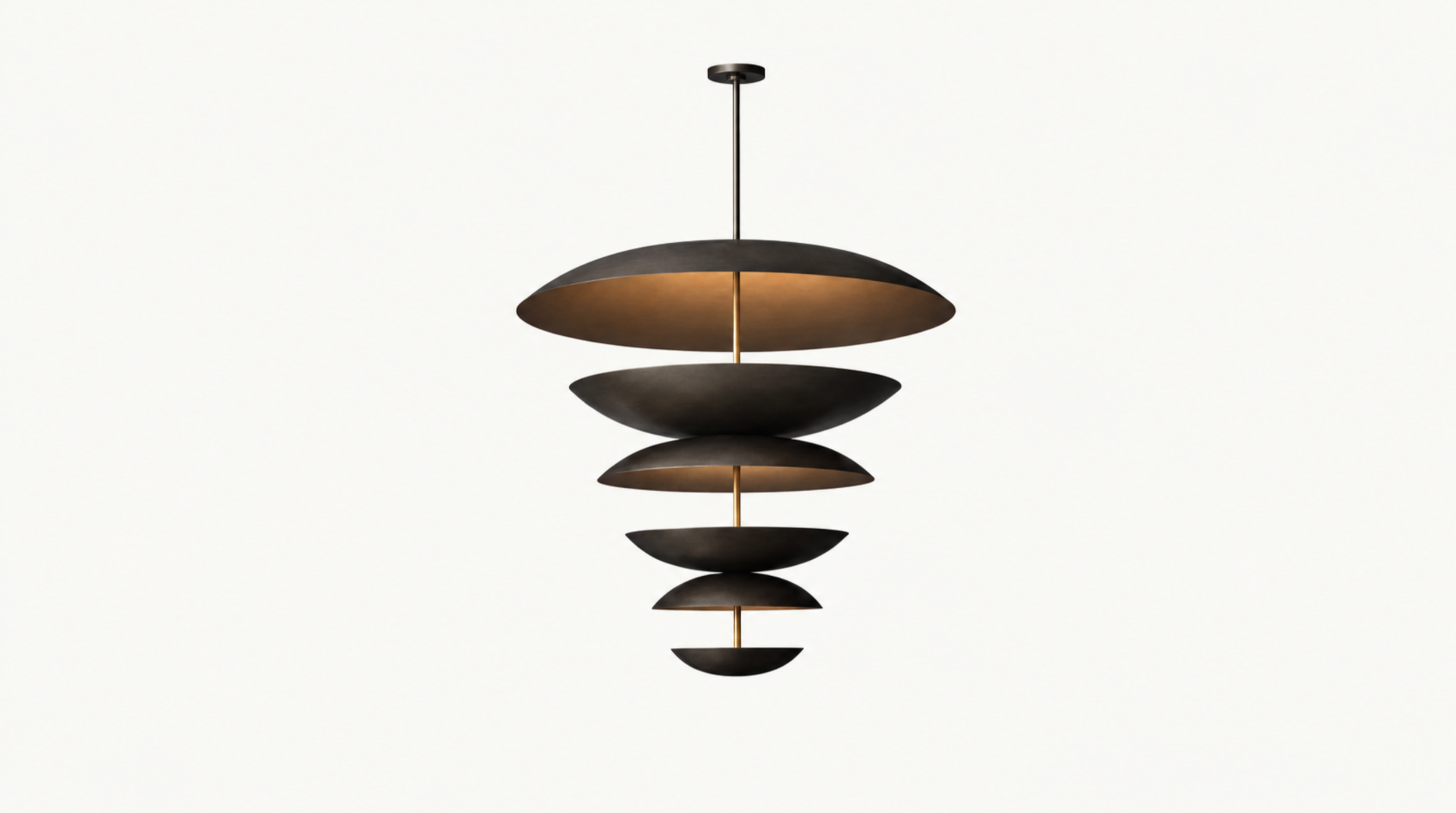 Cosmic Three-Tier Chandelier