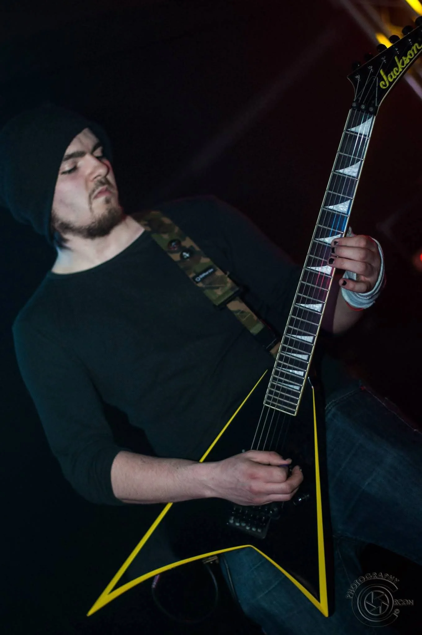 Dan Angelow on stage