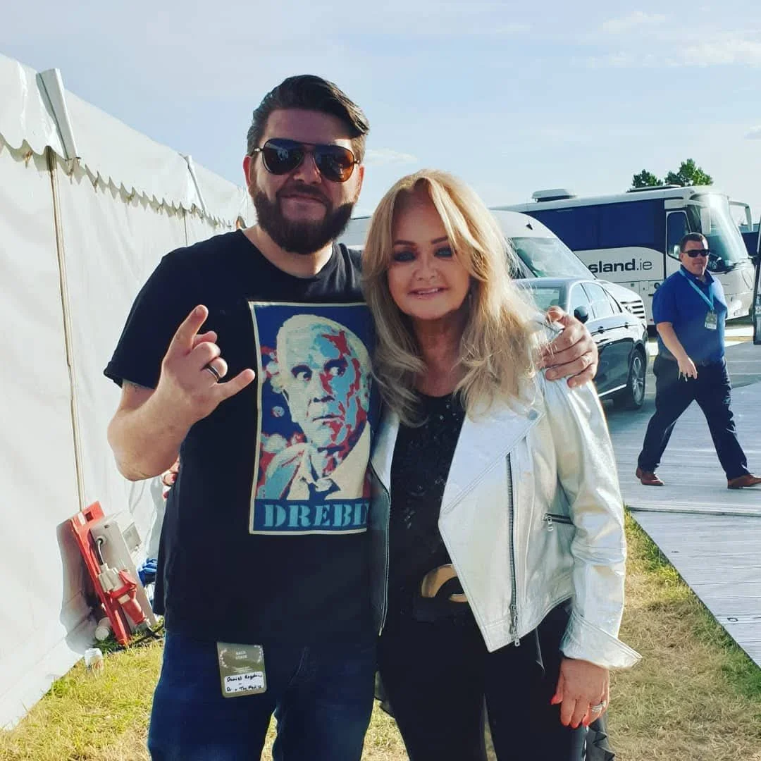 Backstage with Bonnie Tyler