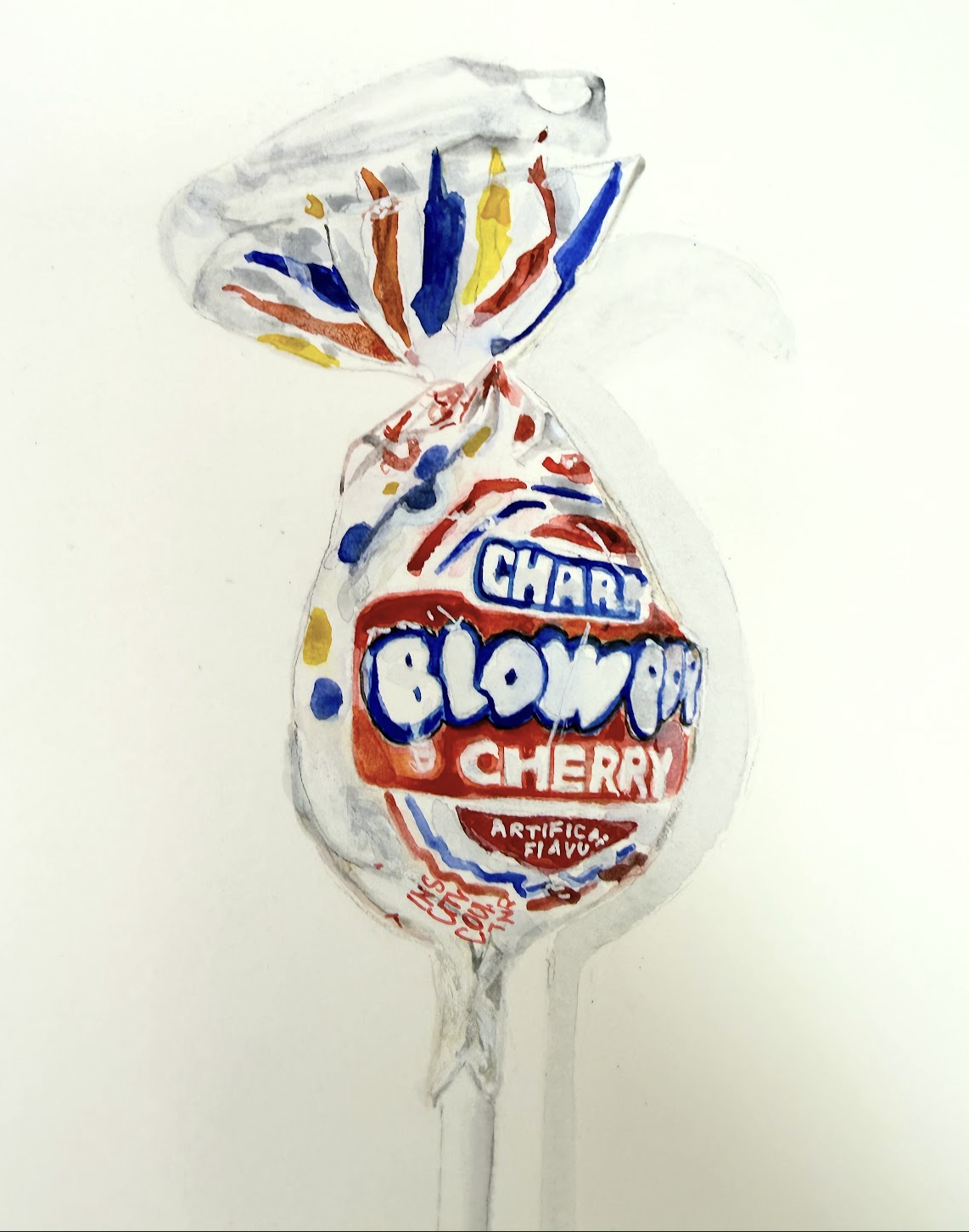 Blowpop - Watercolour