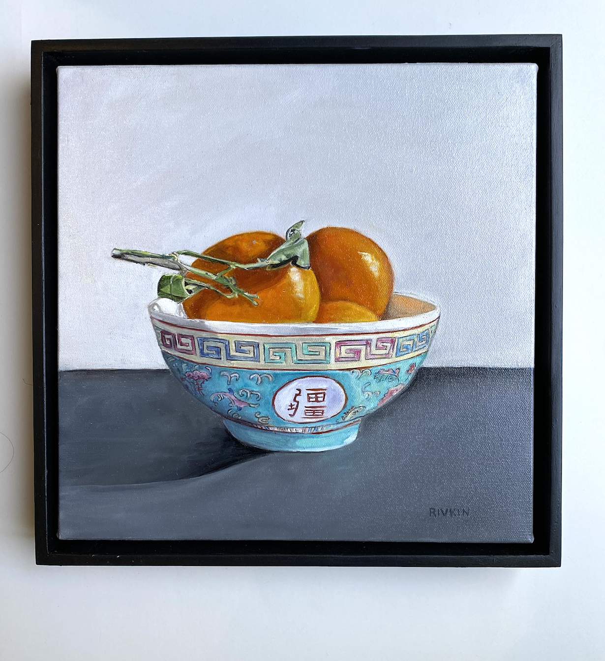 Oranges in Bowl