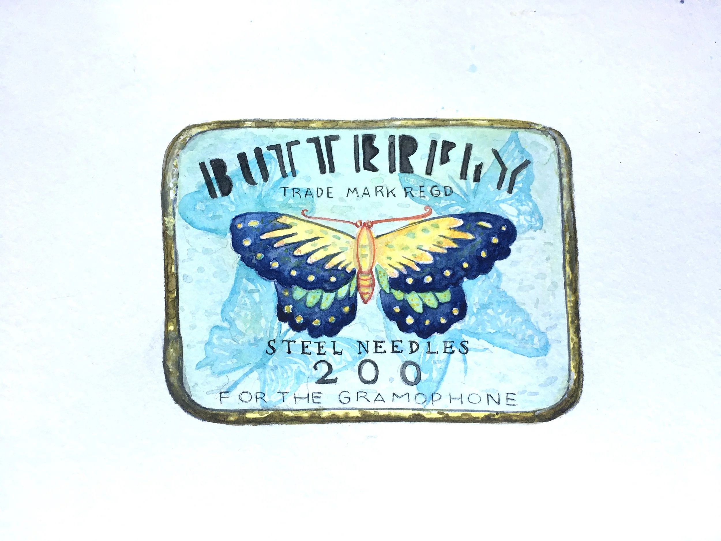 Butterfly Tin