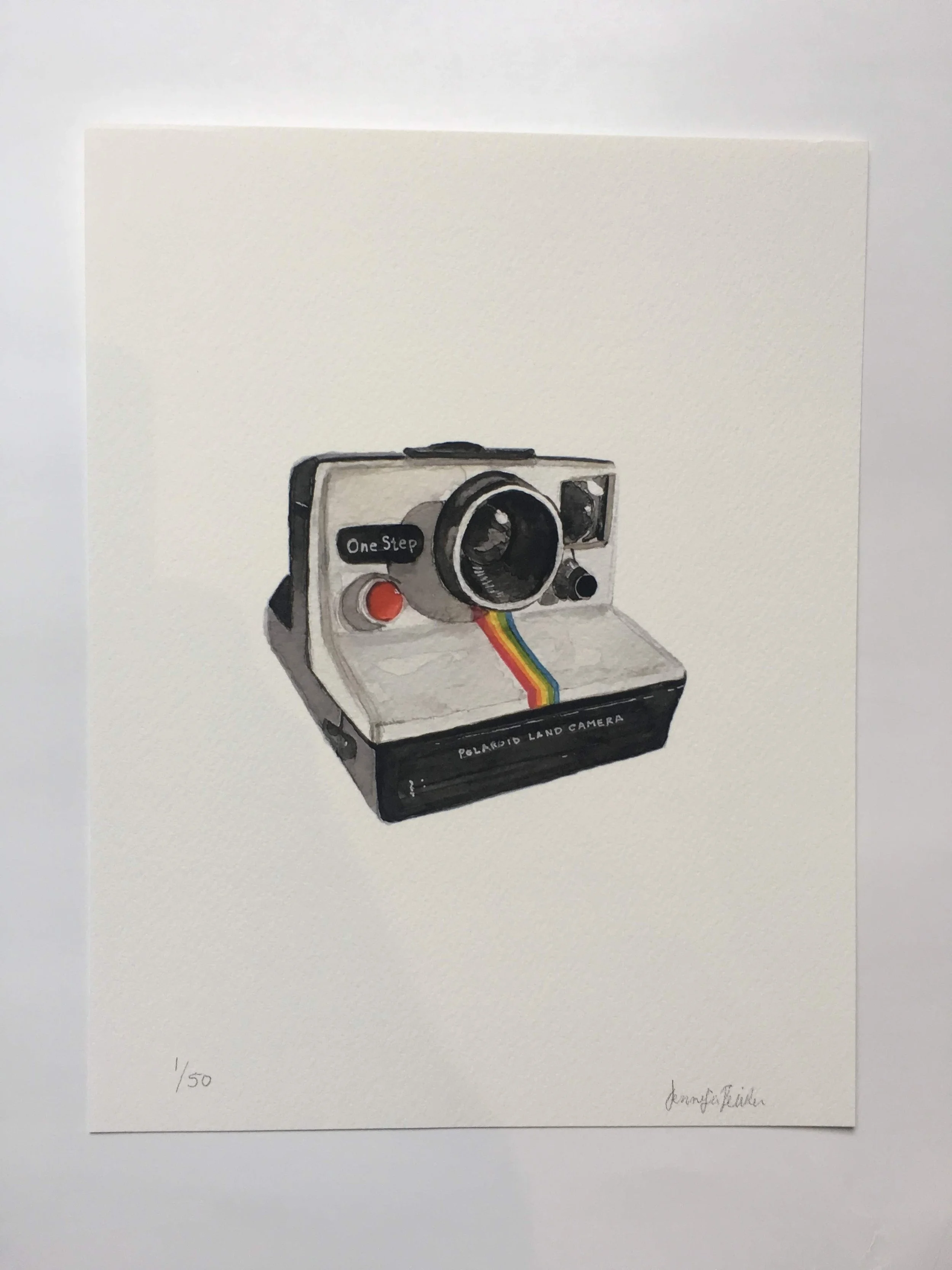 Polaroid Camera Print