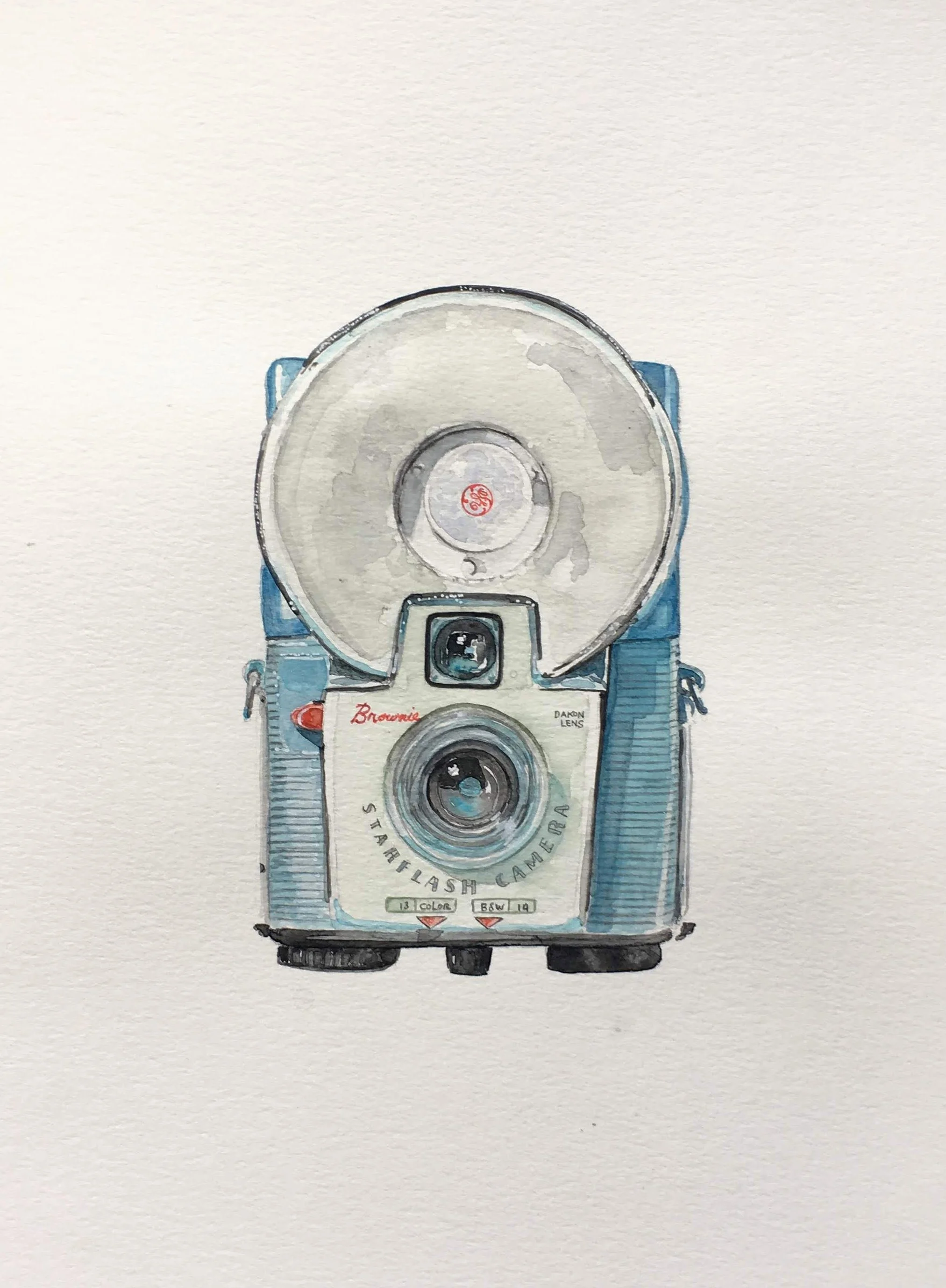 Starflash Camera Print