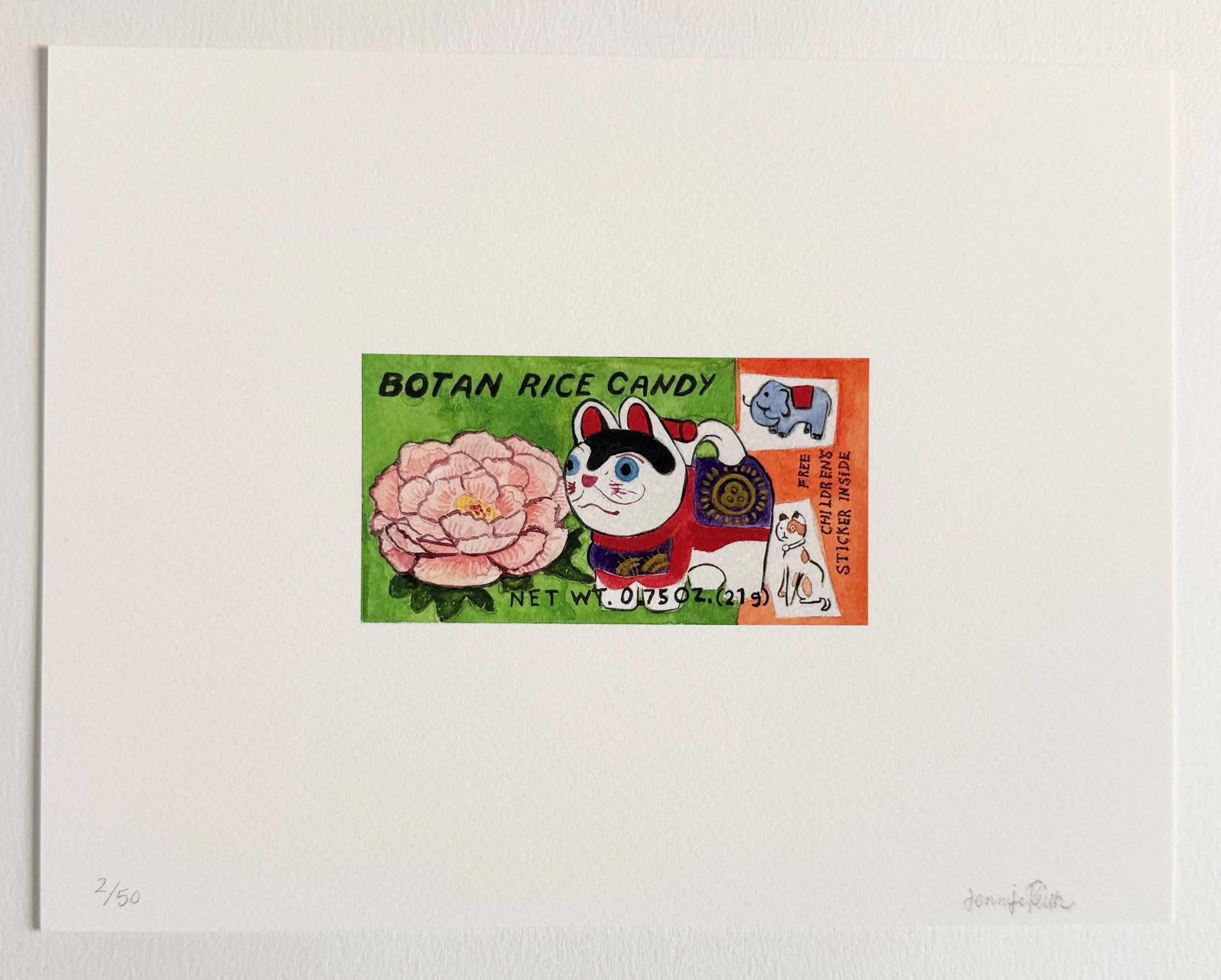 Botan Rice Candy Print