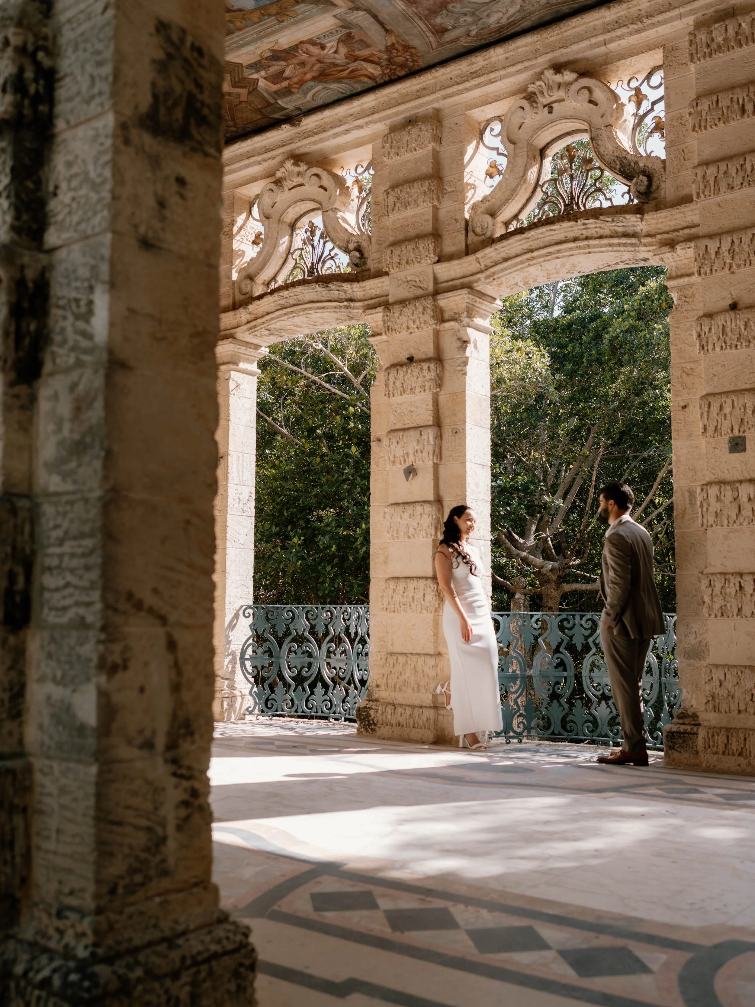 A love as timeless as the walls around them.