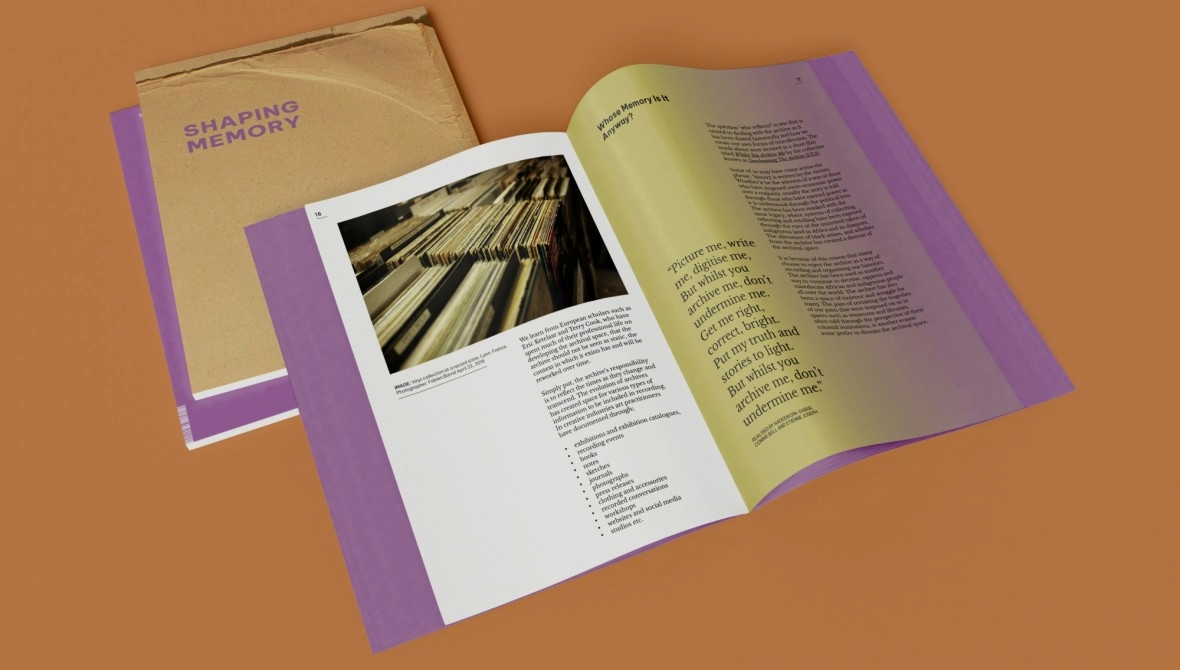 Archiving as Creative Practice