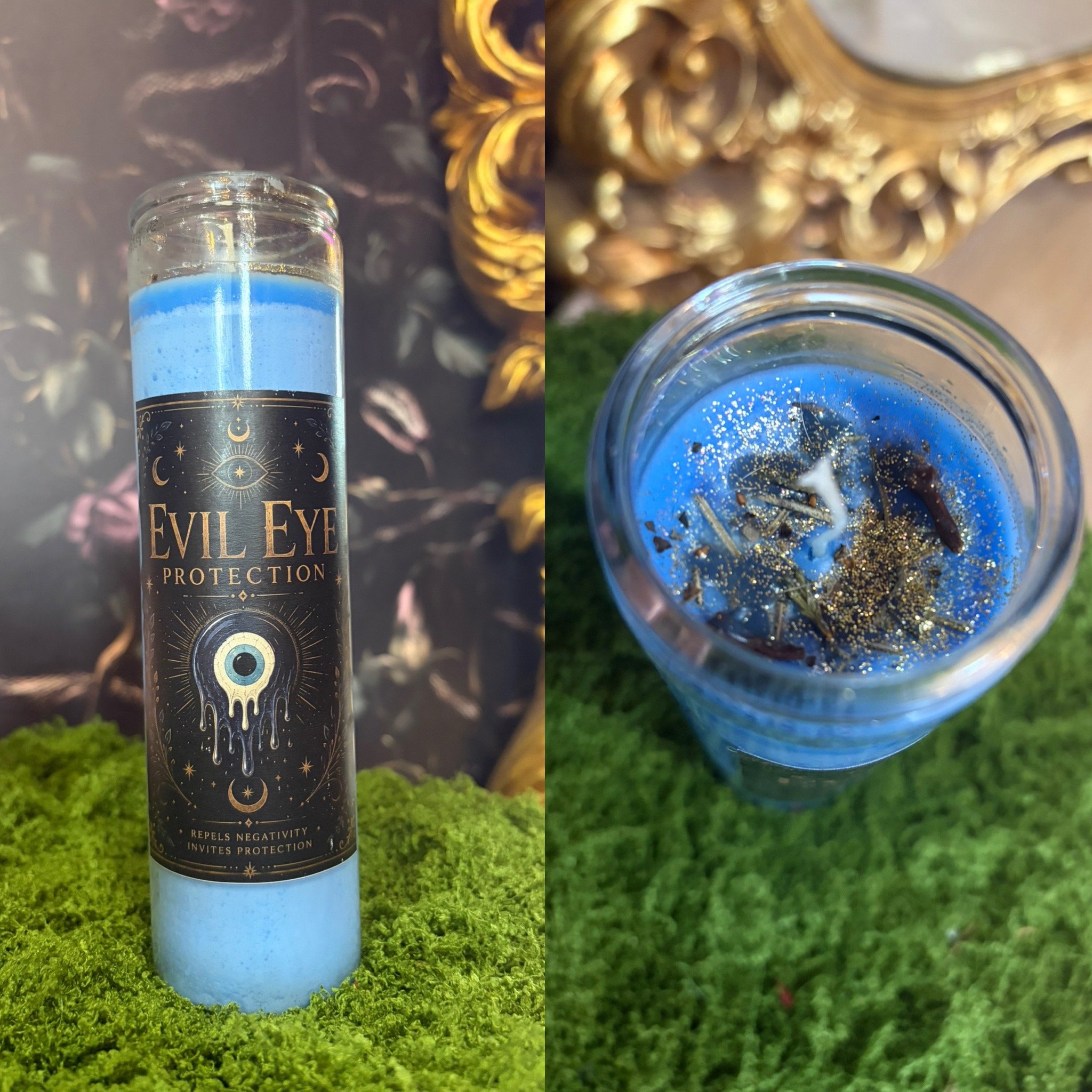 Evil Eye Protection Ritual Candle