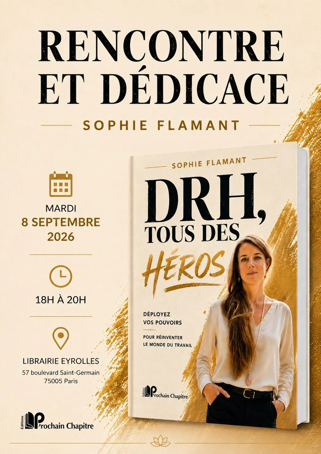 Soirée dédicace Sophie Flamant