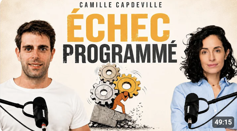 Pourquoi les transformations d’entreprise ÉCHOUENT ? — Avec Camille Capdeville 