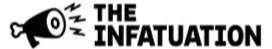 Logo for 'The Infatuation' with a megaphone graphic.