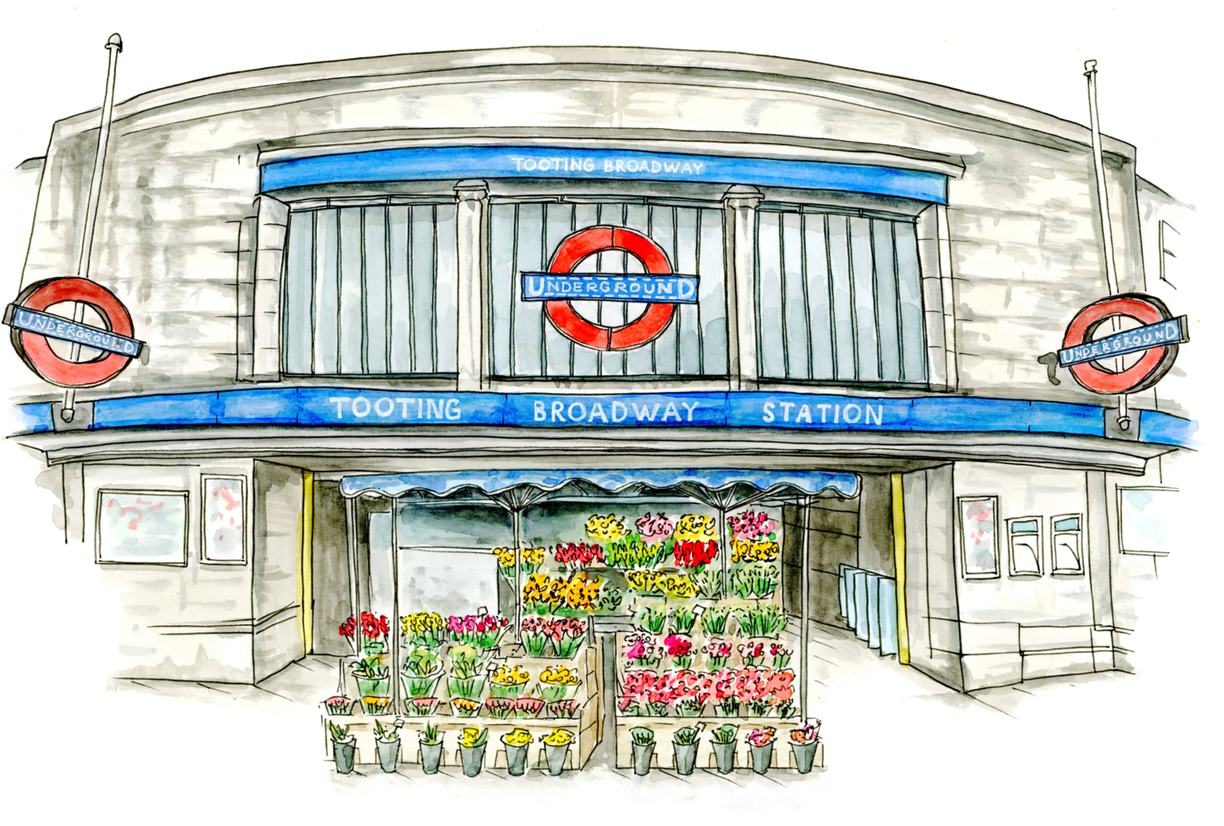Tooting Broadway Tube Station