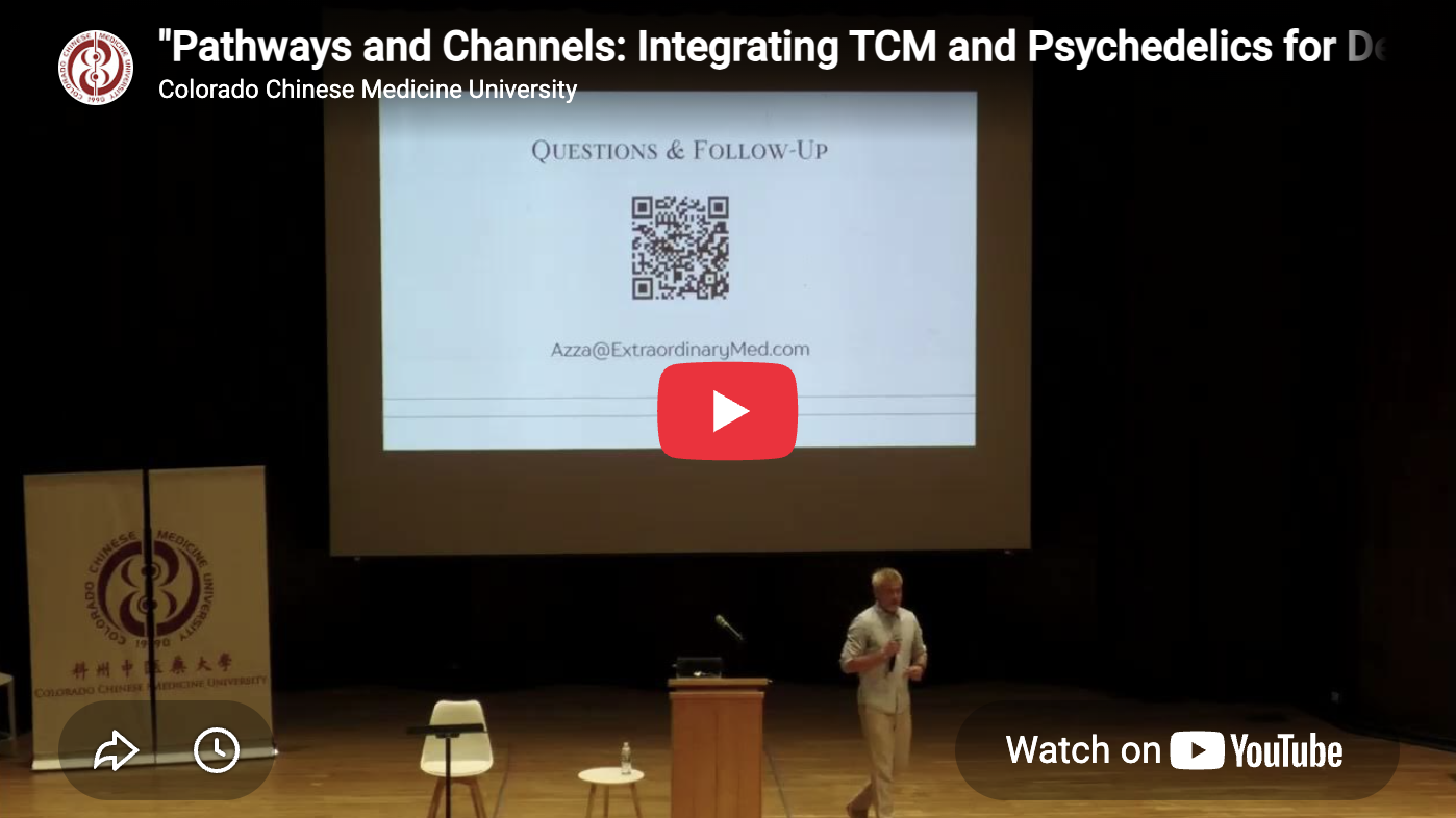 Watch: Integrating TCM and Psychedelics for Deep Healing