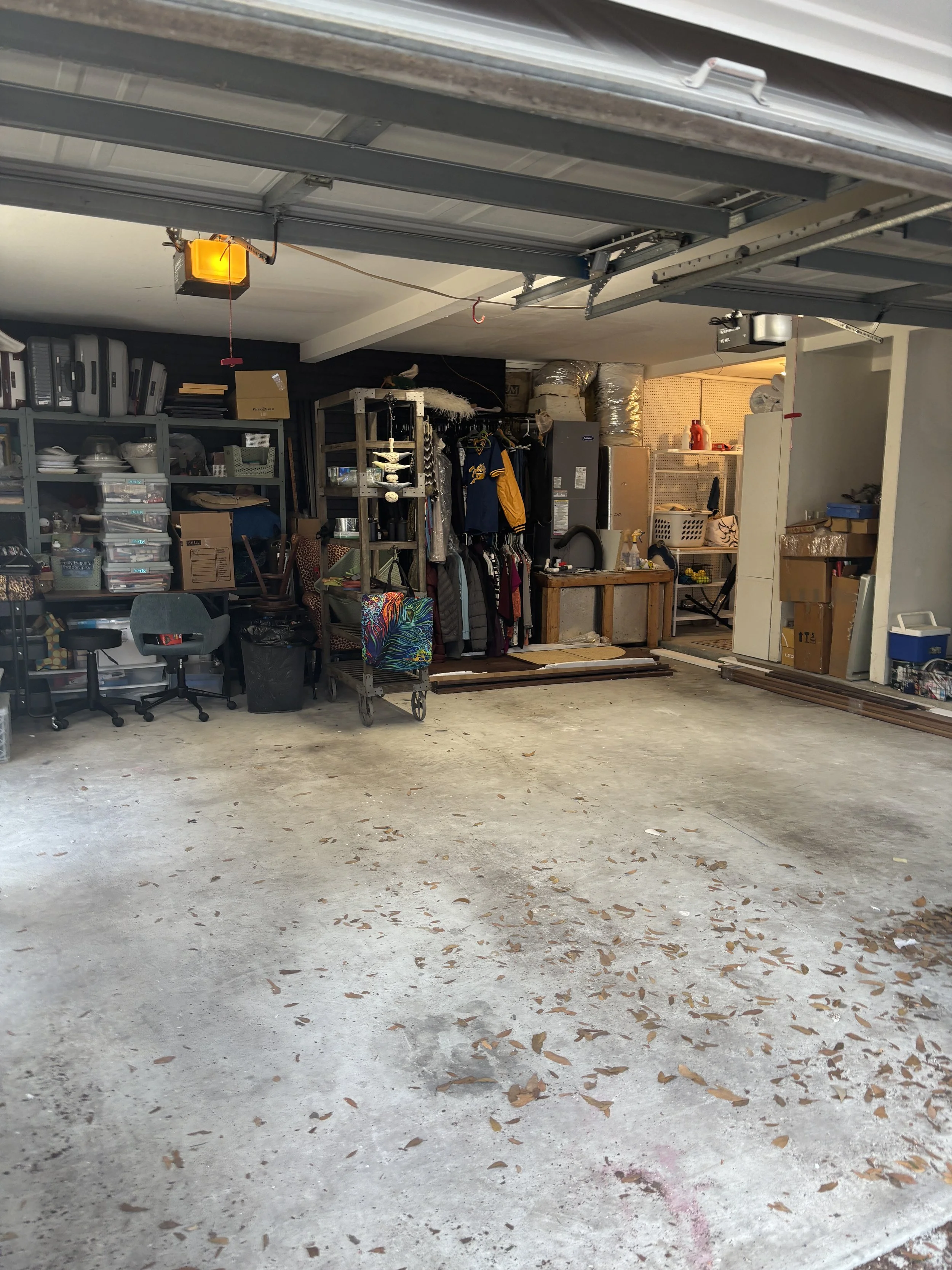 Organized Garage After