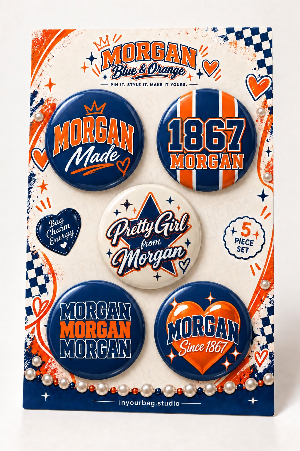 HBCU School Pin Set - 5 Piece (PRE-ORDER EXP. LATE OCTOBER TO EARLY NOVEMBER)
