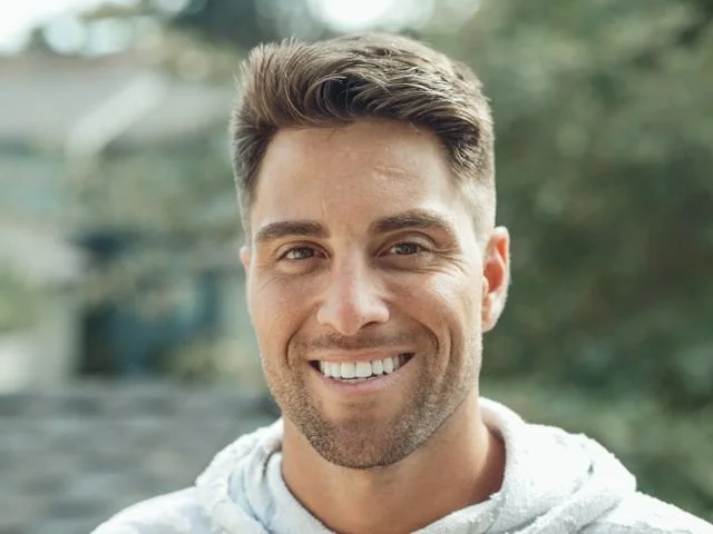 a smiling man