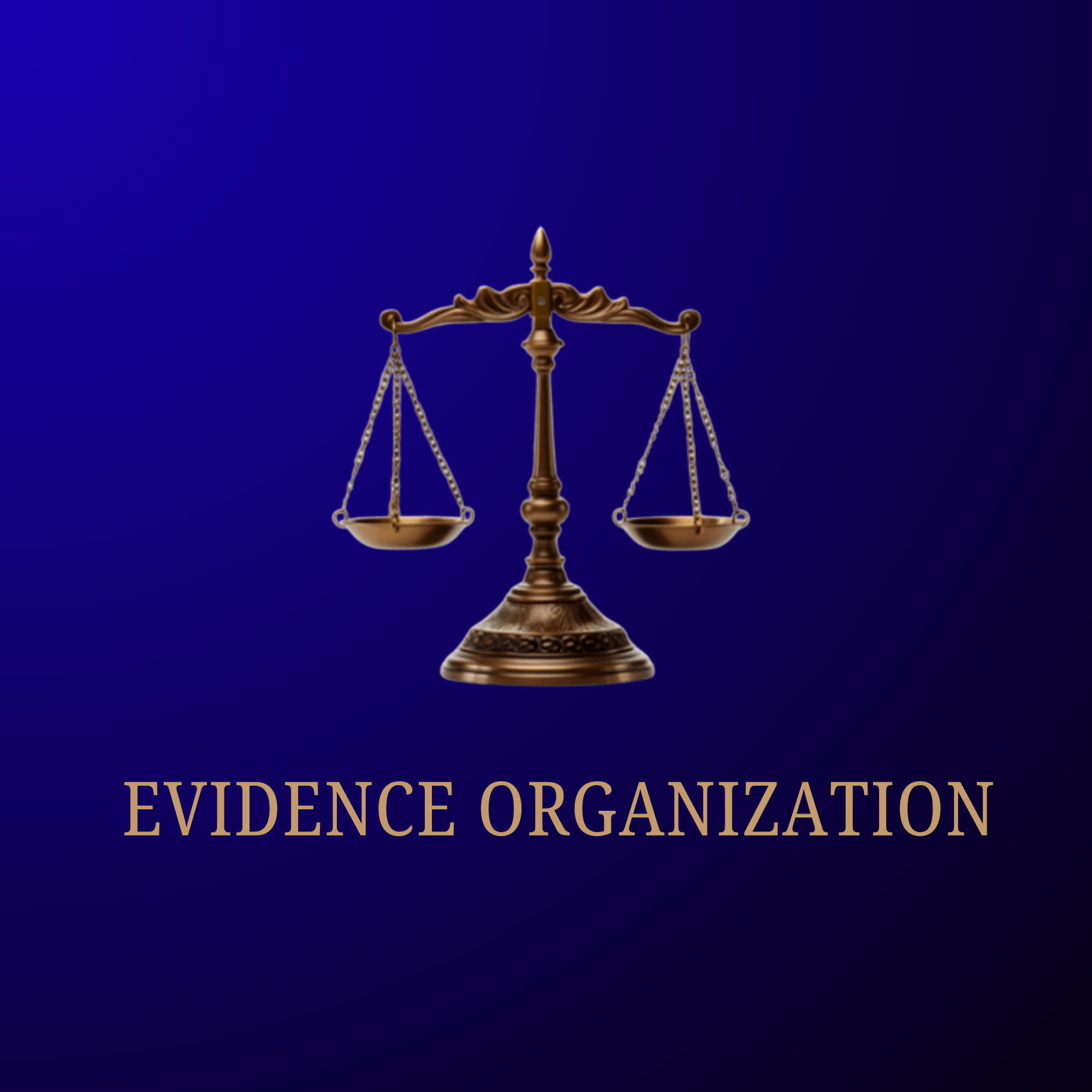Evidence Organization & Filing Assembly