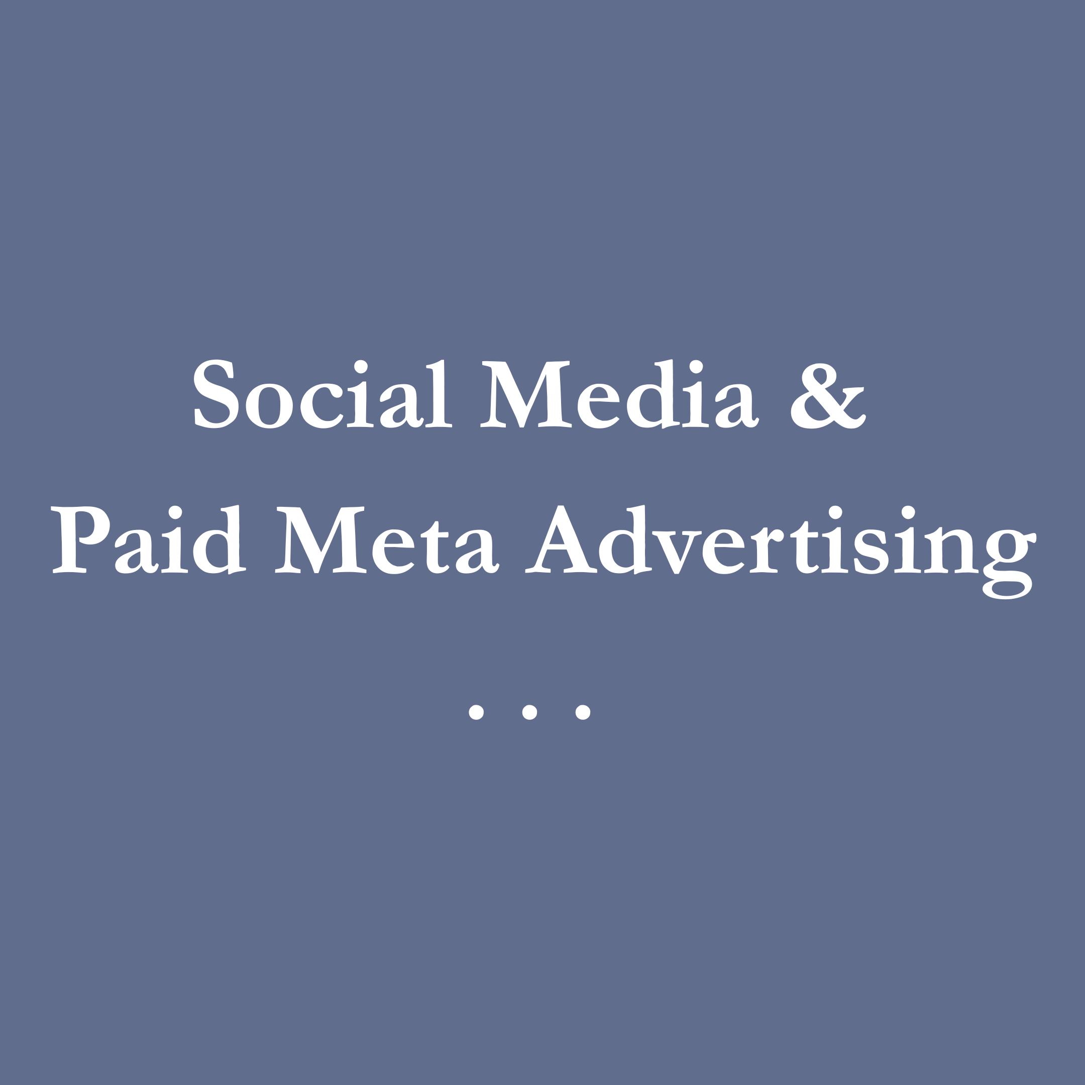 Salt Marketing & Communications offers freelance social media management alongside paid meta advertising management for the hospitality, food and leisure industries. 