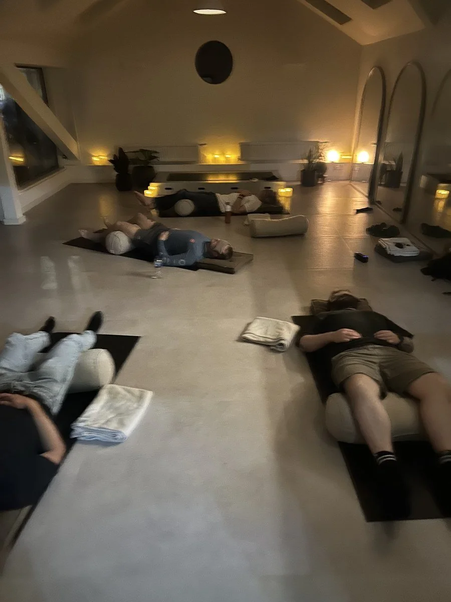 Sound meditation session