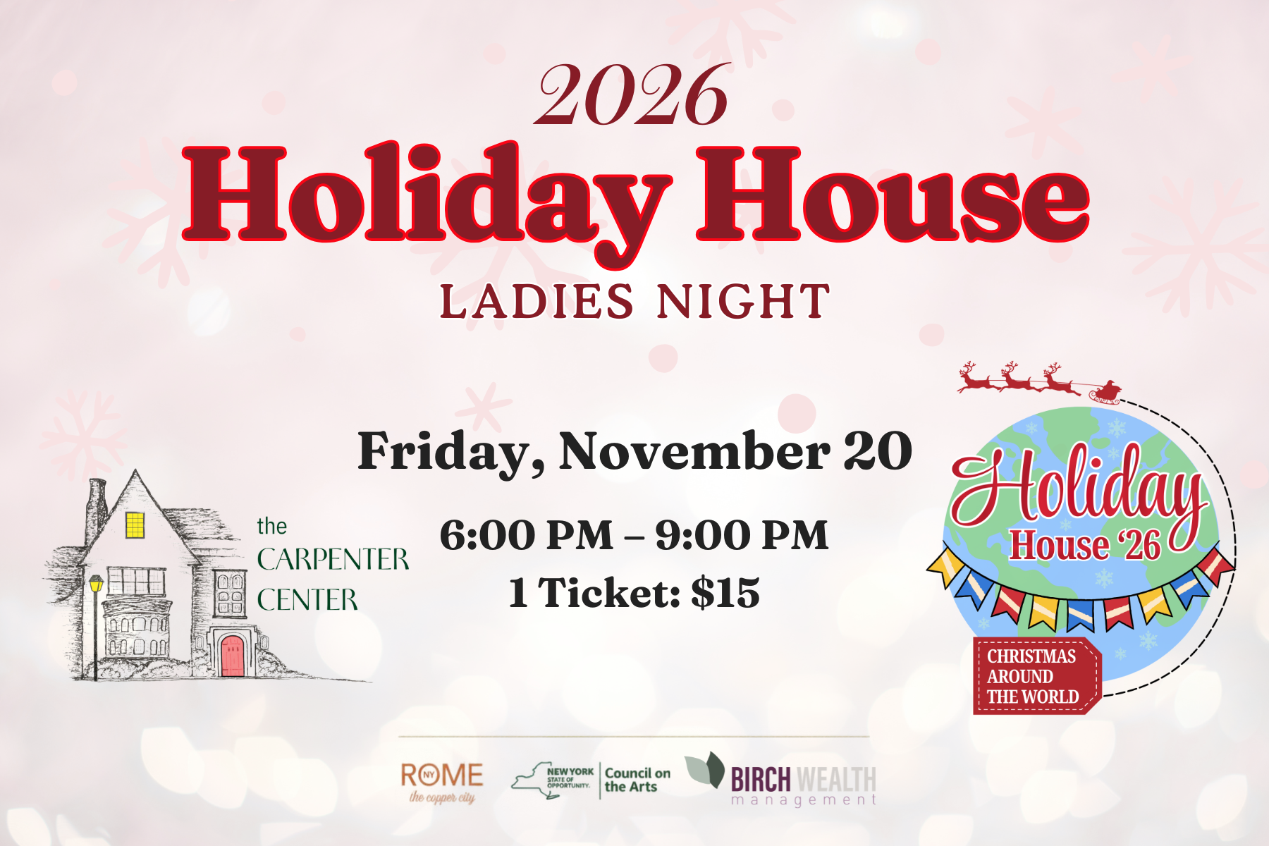 Holiday House Ladies Night