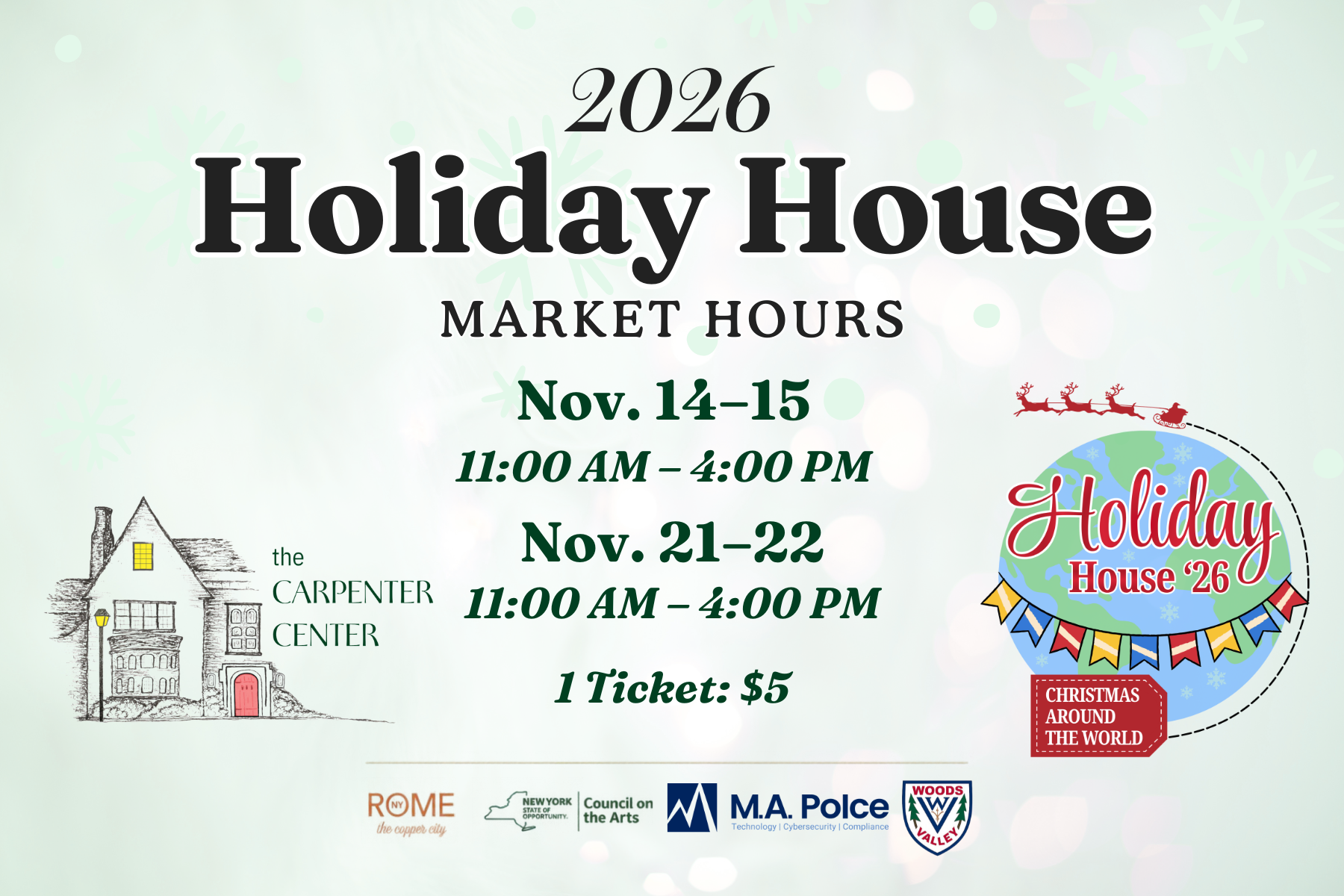 Holiday House Market Hours