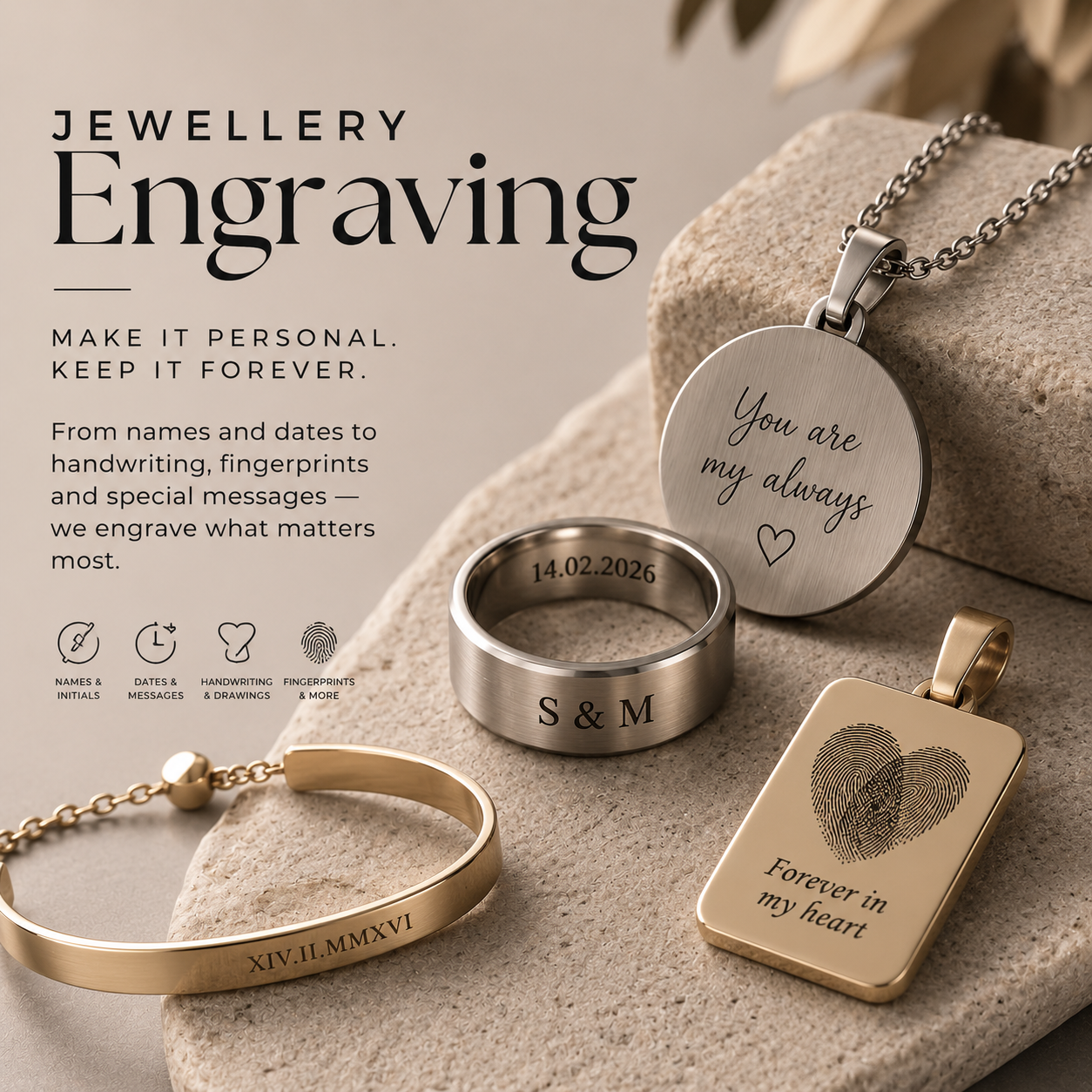 Jewellery Engraving