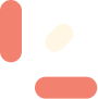 Abstract digital illustration with red, black, and beige shapes on a black background.