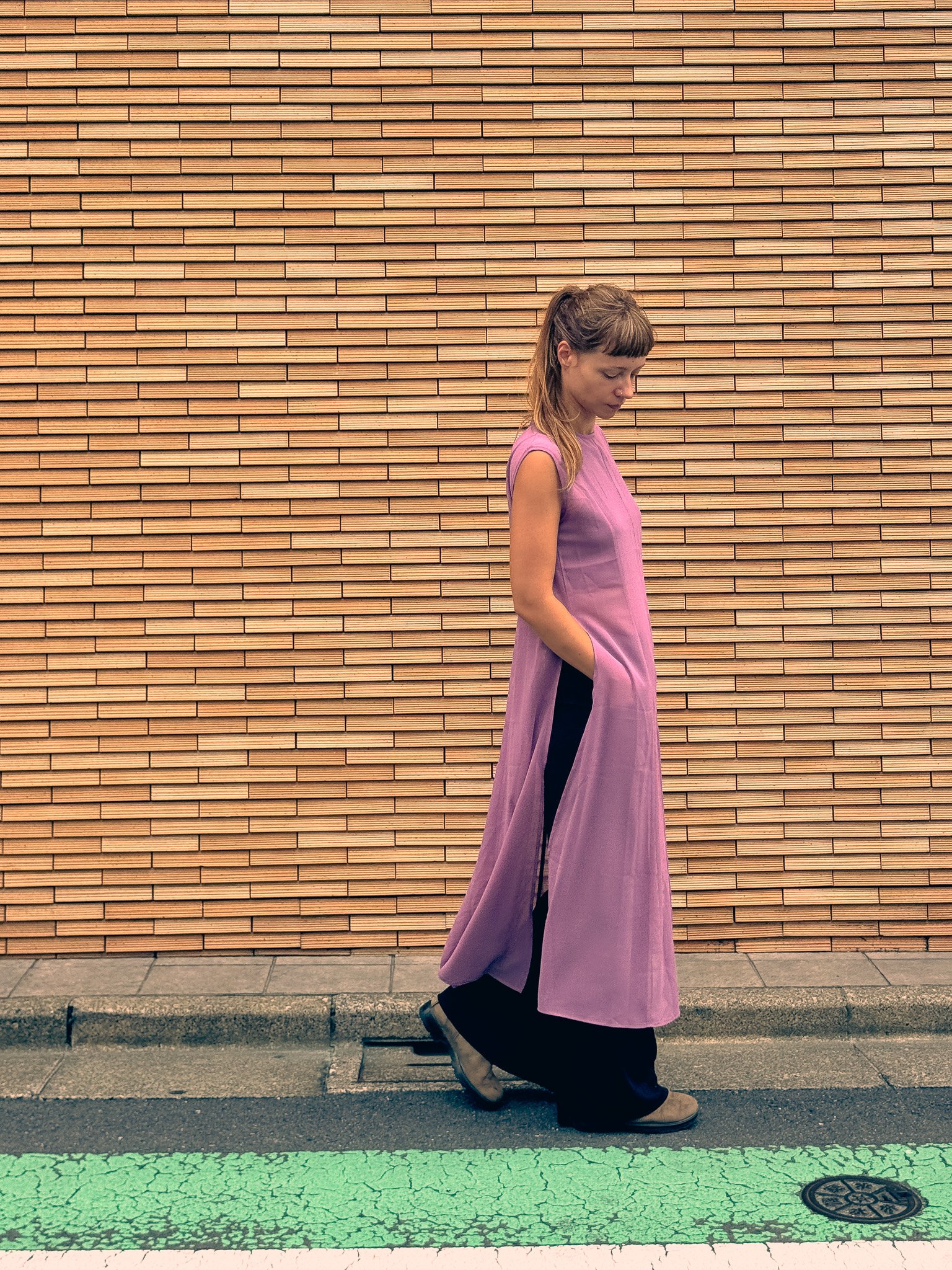 Áo Dài *Fucsia Pink