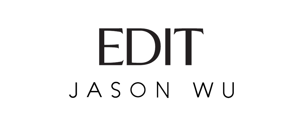 Edit by Jason Wu logo.
