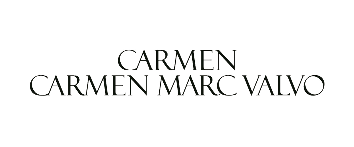 Carmen Carmen Marc Valvo logo.
