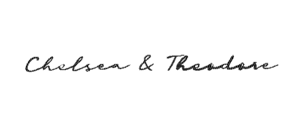Chelsea & Theodore logo.