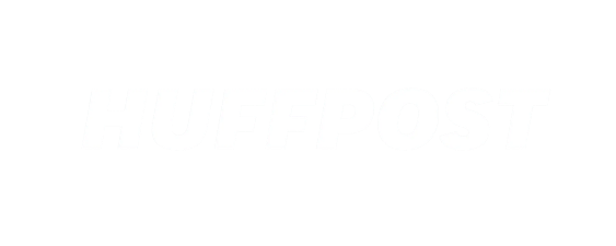 HuffPost logo in white text on a black background.