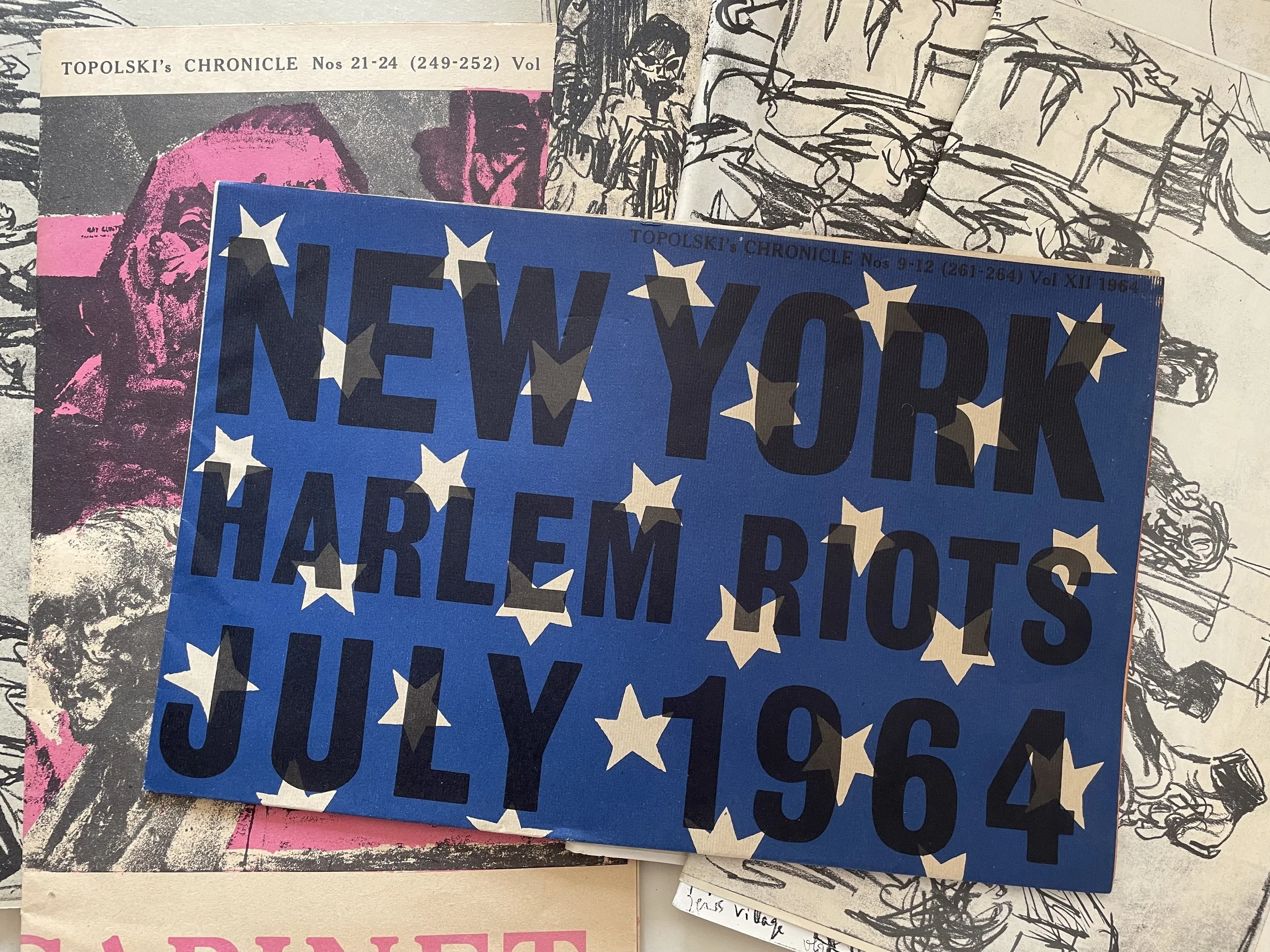 Harlem Riots, New York, in Topolski's Chronicle, 1964