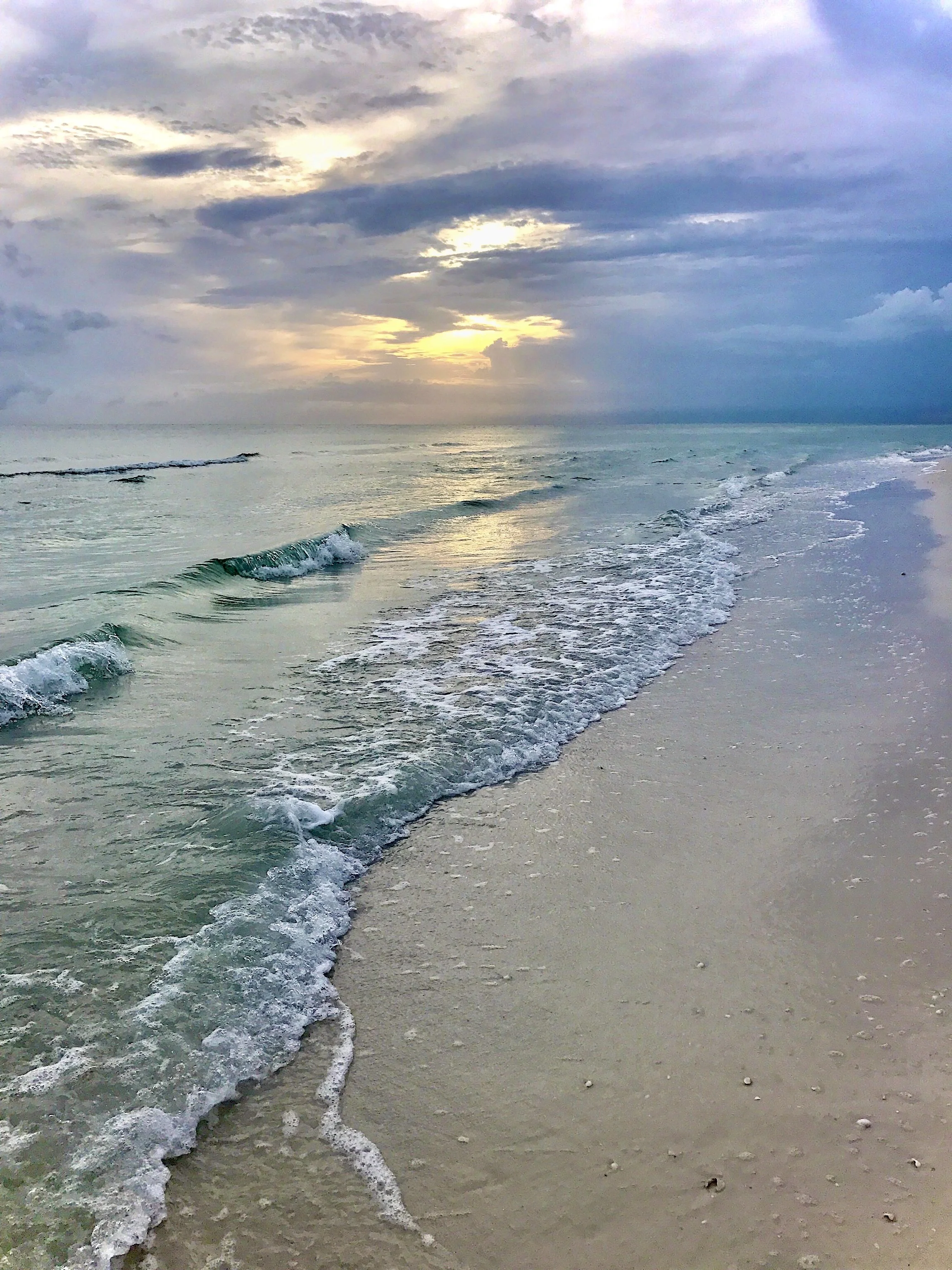 Marco Island, FL South Beach Waves Sunset 14