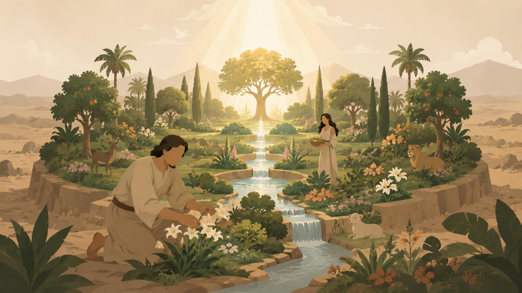 Eden the First Temple