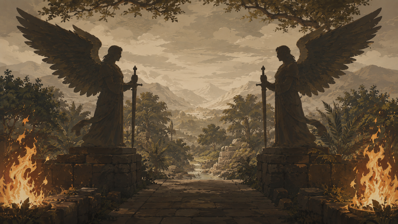 What Are Cherubim in the Bible? Eden, God’s Throne, and Guarded Sacred Space
