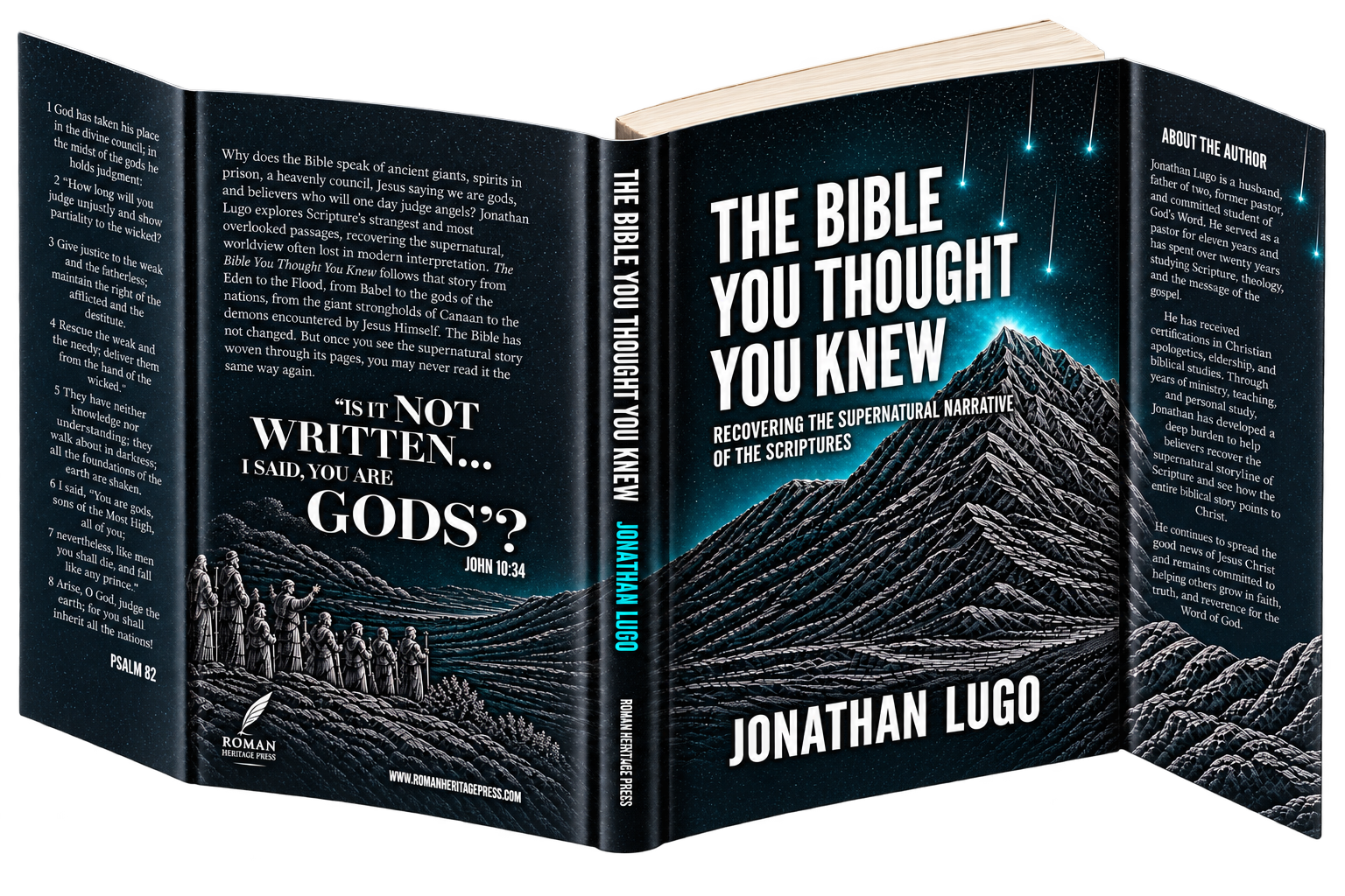 The Bible You Thought You Knew hardcover edition displayed with dust-jacket flaps open
