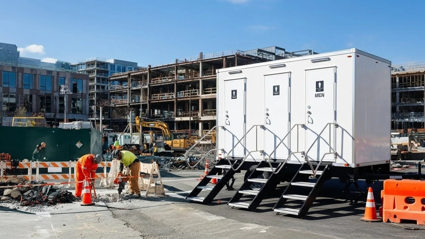 Construction and Long-Term Restroom Rentals Central PA