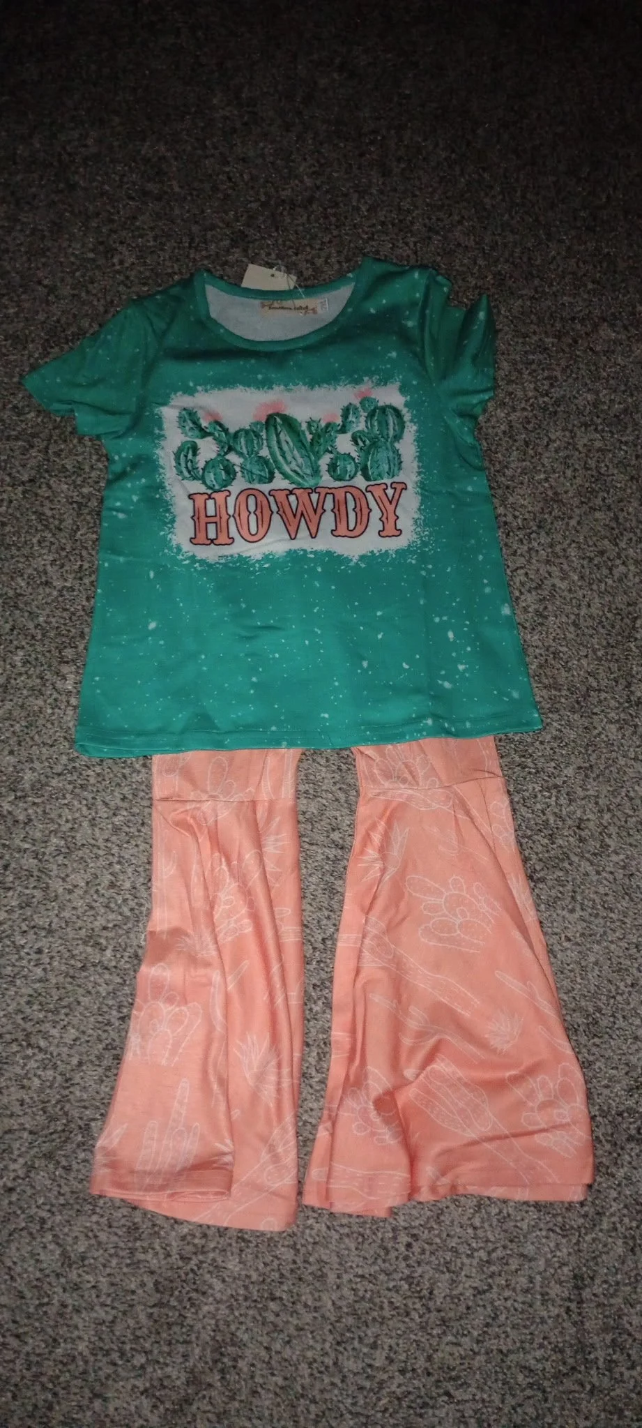 Girls Howdy Western Outfit Set